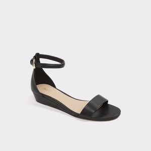 ALDO Kerina-96 Black Sandal Shoes
